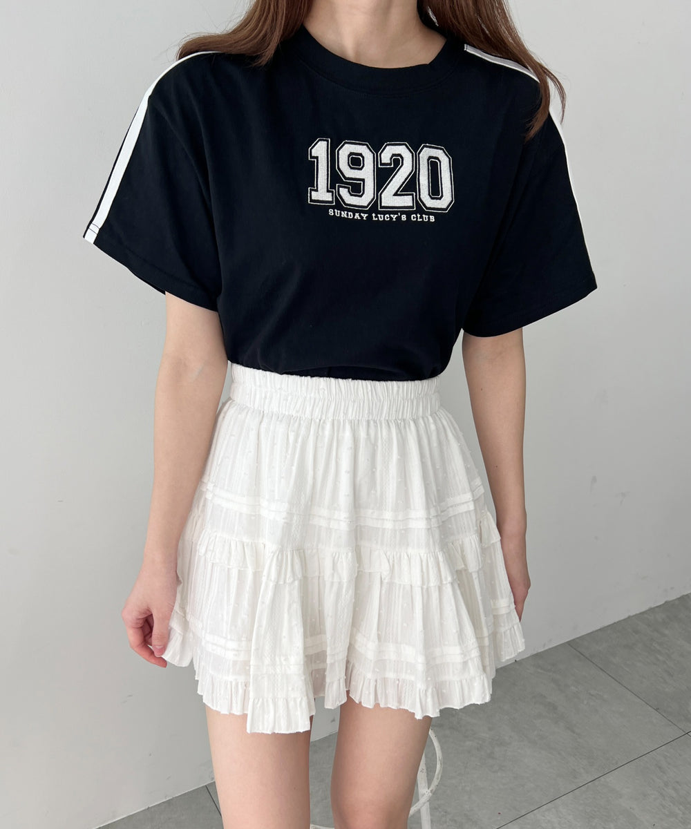 2ラインショートTシャツ