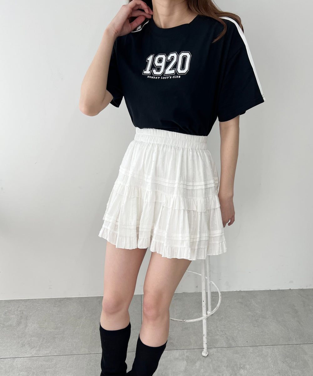 2ラインショートTシャツ