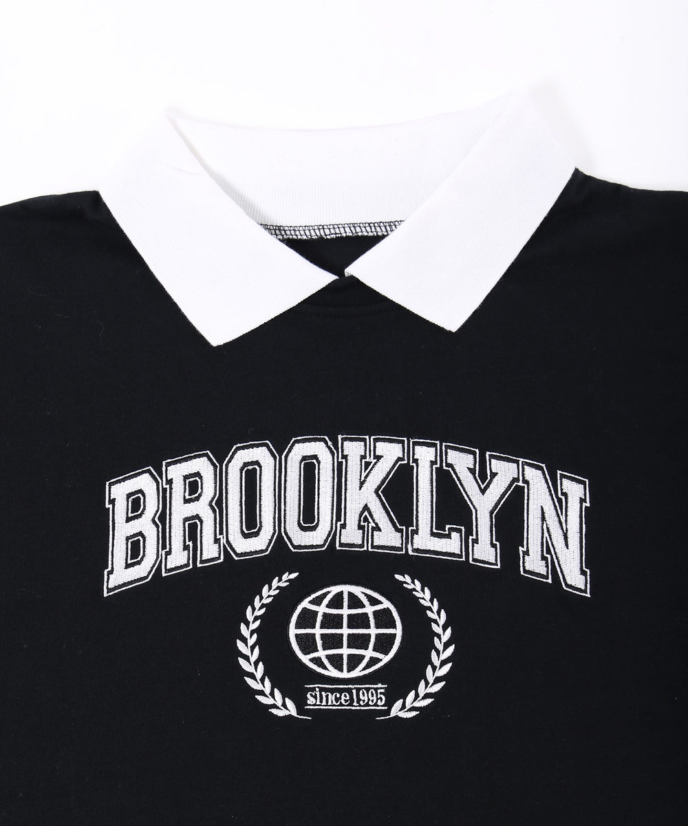 BROOKLYN襟付きTシャツ