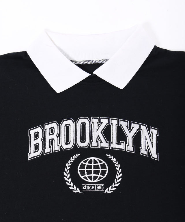 BROOKLYN襟付きTシャツ