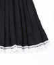 レースパイピングミニプリーツスカパン