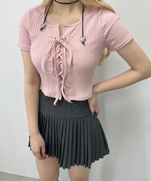 ピンク モデル：160㎝ F着用