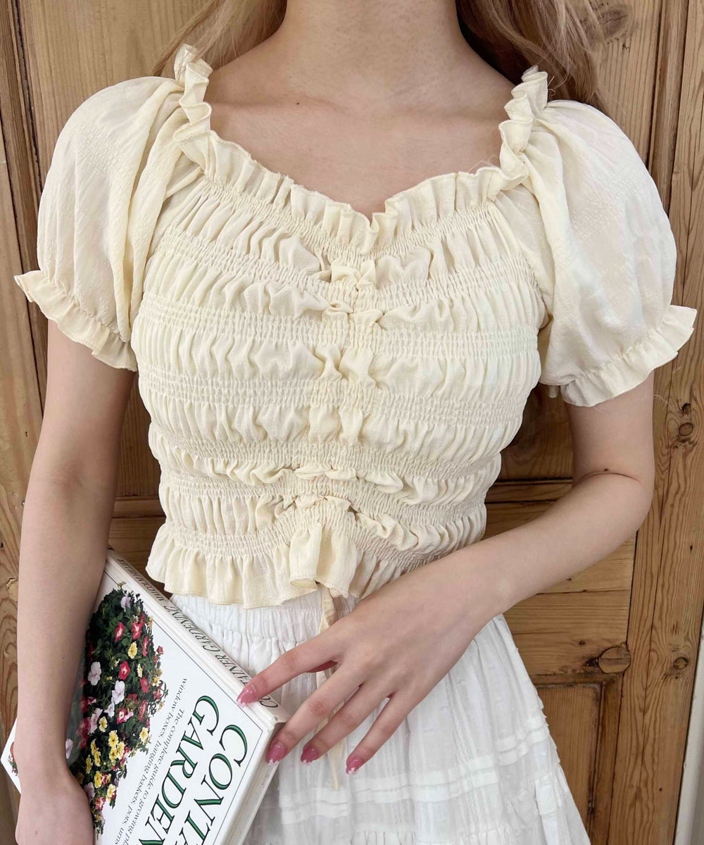 ホワイトアイボリー モデル：160㎝ F着用