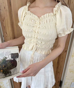 ホワイトアイボリー モデル：160㎝ F着用