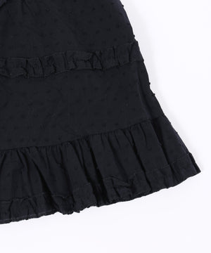 コットンレースフリルキャミ