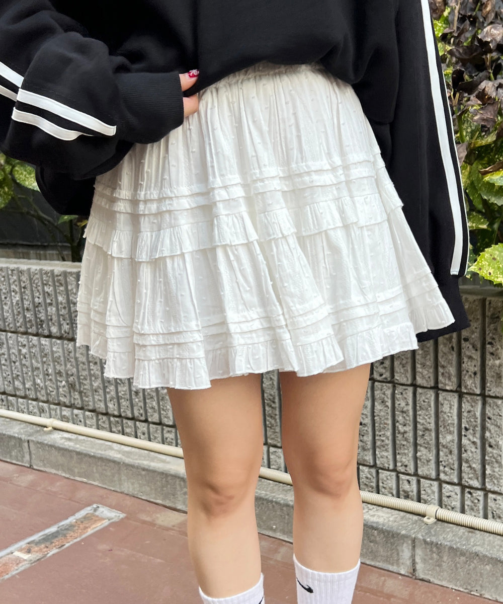 ホワイト モデル：160㎝ F着用