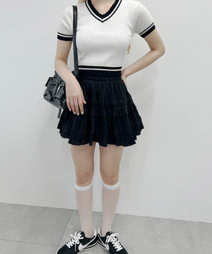 ラインコンパクトニット