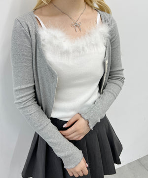 ホワイト モデル：160㎝ F着用