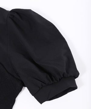 ビスチェデザイン半袖ブラウス