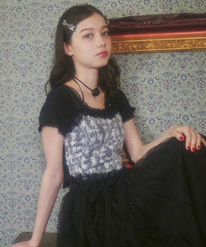 メタルミニリボンピン(2個セット)