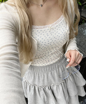 ホワイトアイボリー モデル：160㎝ F着用