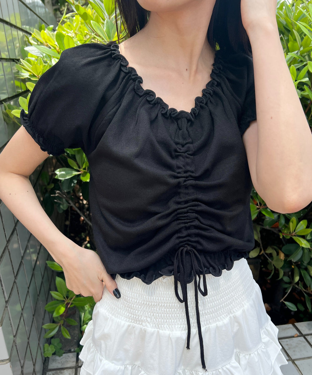 2WAYドロストトップス