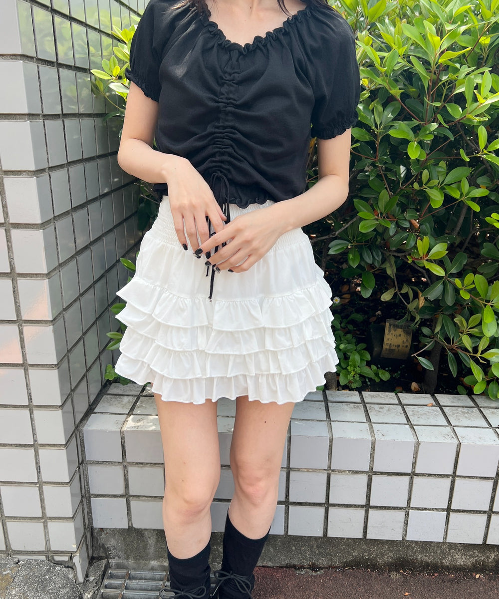 2WAYドロストトップス