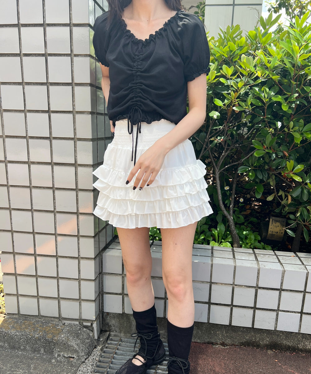 2WAYドロストトップス