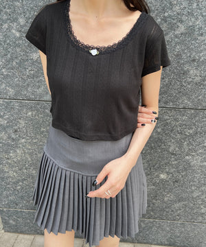 バラポイントコンパクトTシャツ