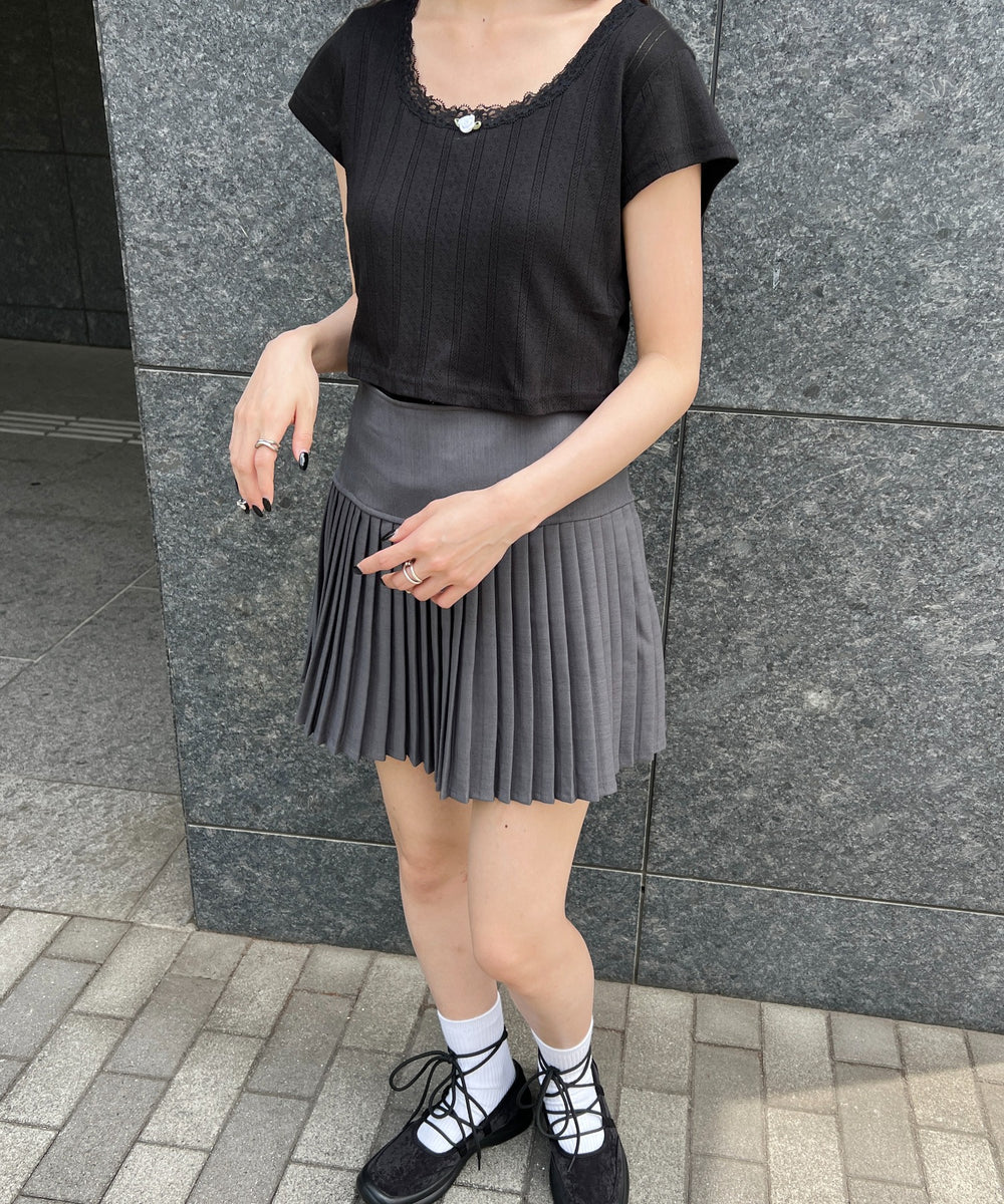 バラポイントコンパクトTシャツ