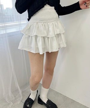 ウエストシャーリングミニスカート