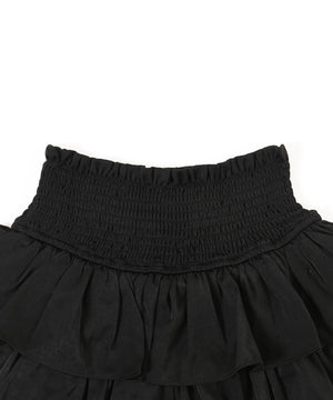 ウエストシャーリングミニスカート