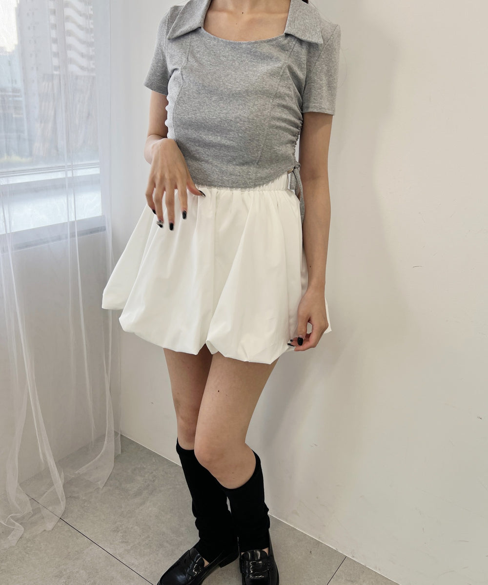 ホワイト モデル：158㎝ F着用