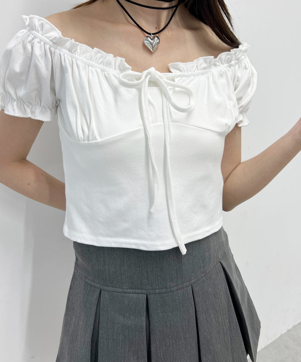 ホワイト モデル：158㎝ F着用