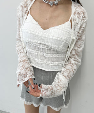 ホワイト モデル：158㎝ F着用