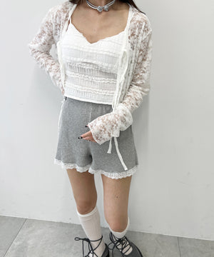 ミニフリルビスチェ