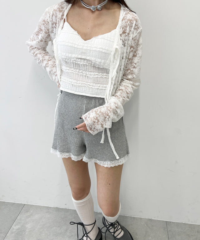 ミニフリルビスチェ