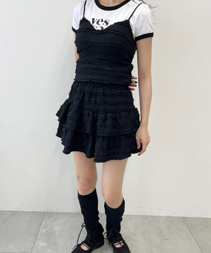 ミニフリルビスチェ