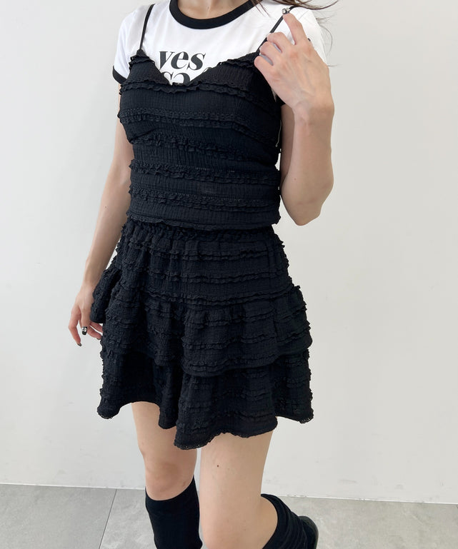 ミニフリルビスチェ