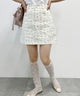 パターン台形ミニスカート