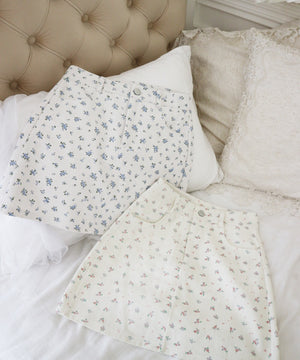 パターン台形ミニスカート