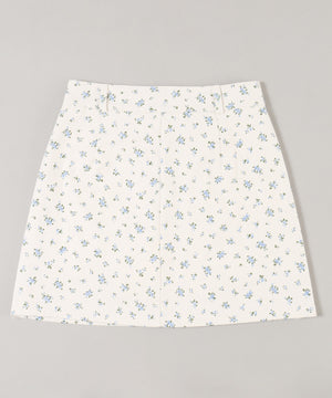 パターン台形ミニスカート