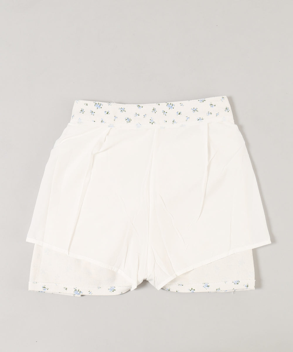 パターン台形ミニスカート