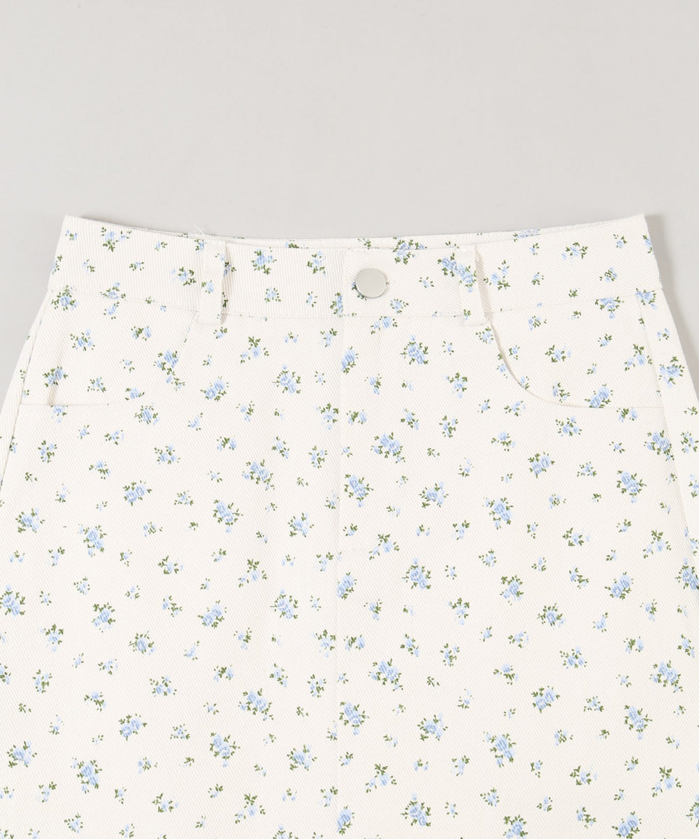 パターン台形ミニスカート