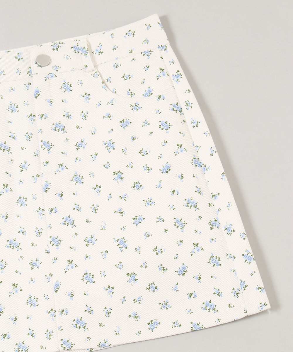 パターン台形ミニスカート