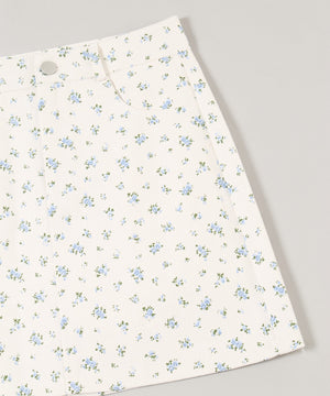 パターン台形ミニスカート