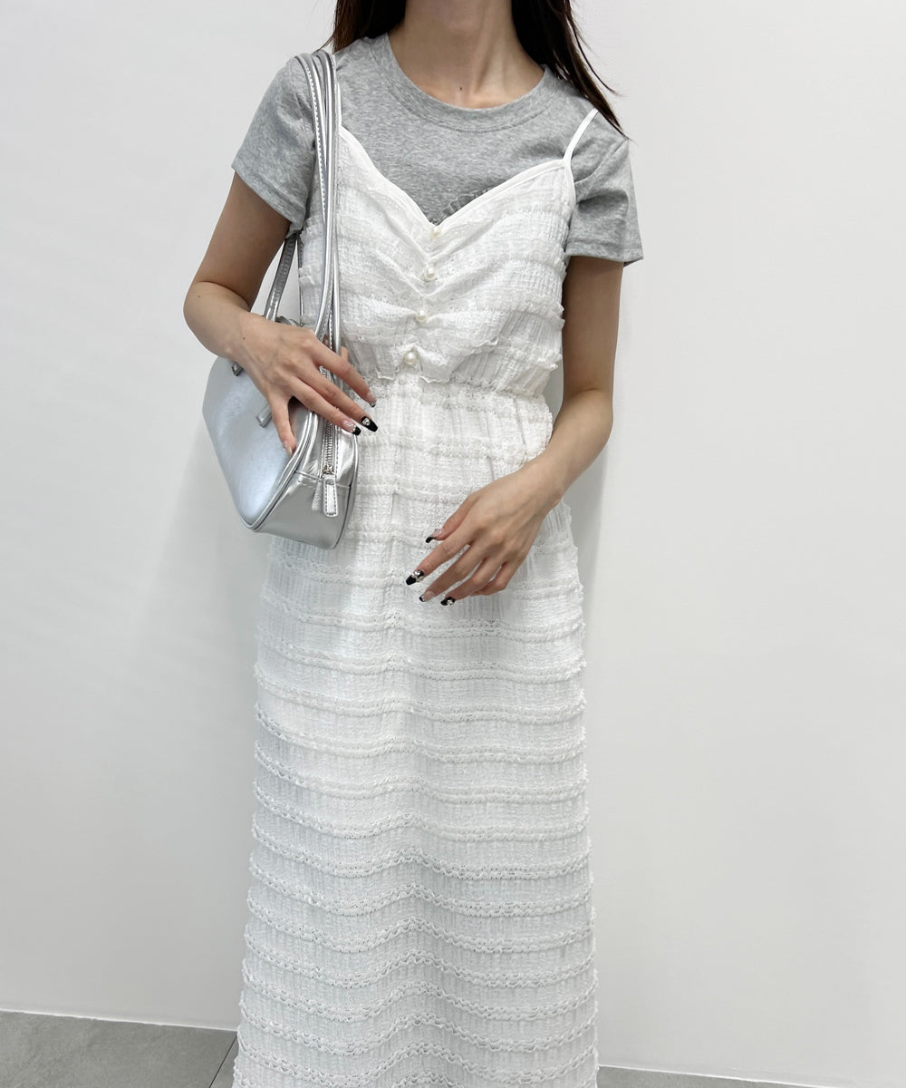 ホワイト モデル：158 ㎝ F着用