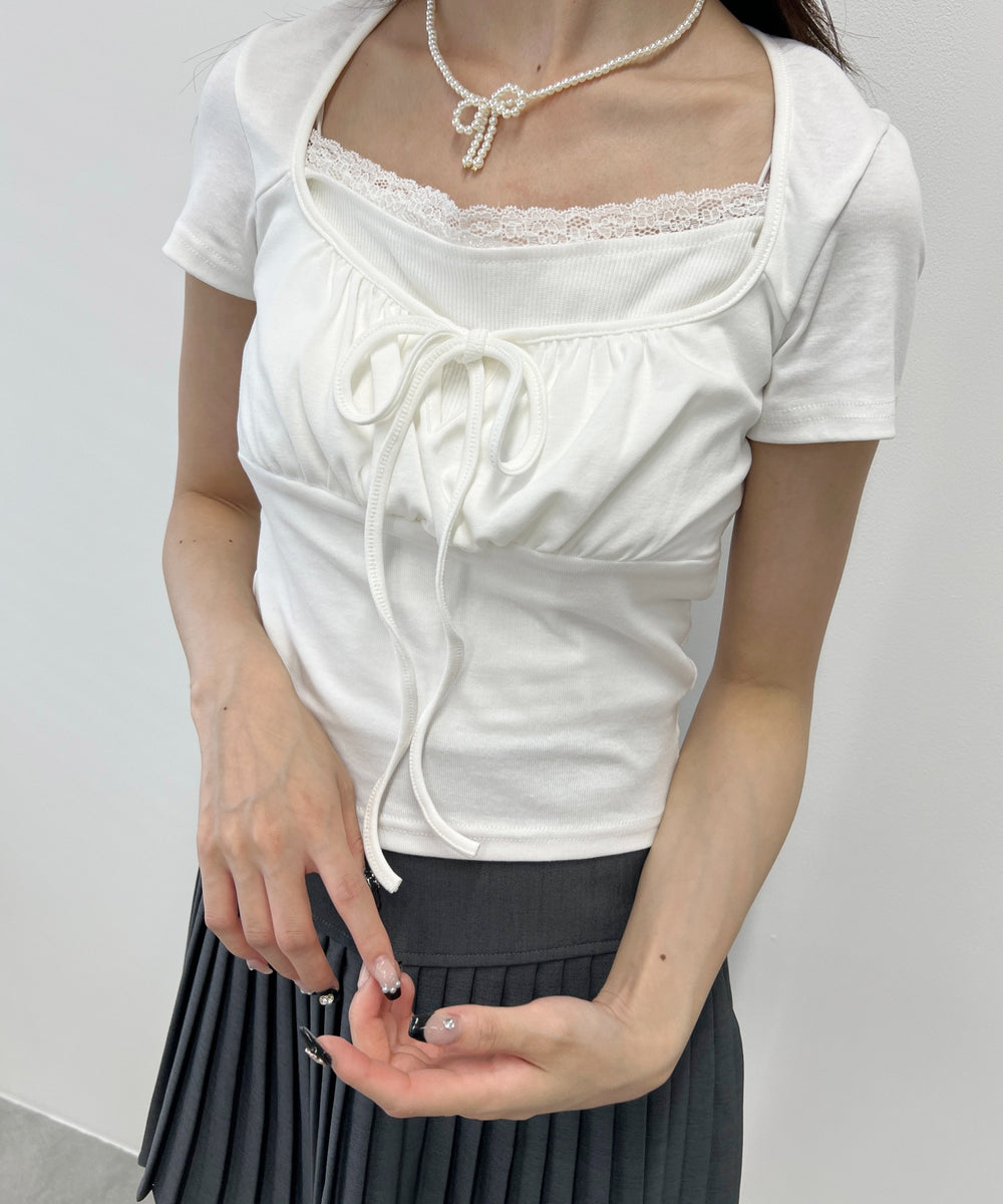 レイヤードデザイントップス