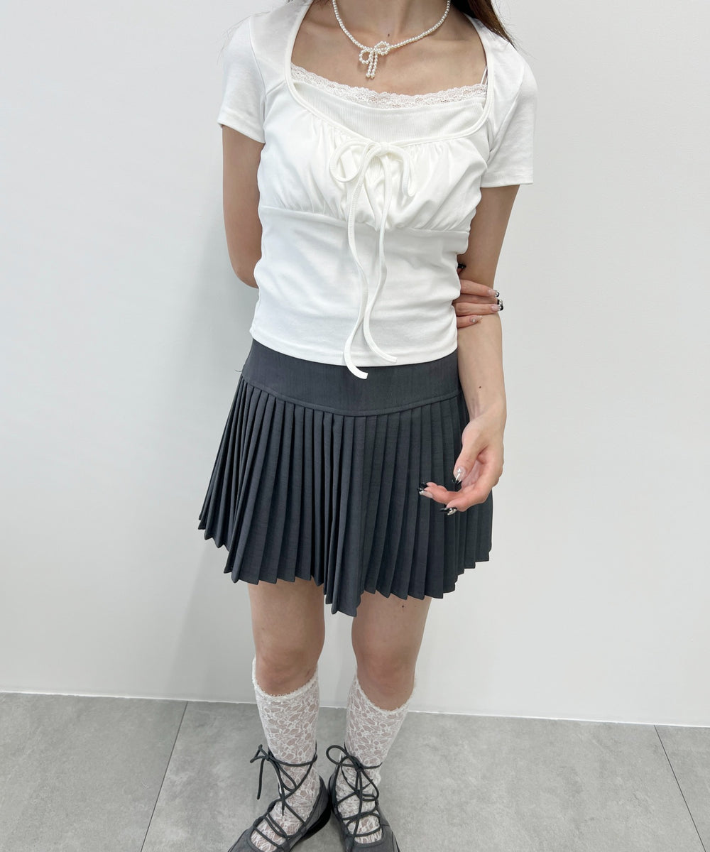 レイヤードデザイントップス