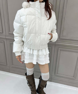 ホワイトアイボリー モデル：154 ㎝ F着用