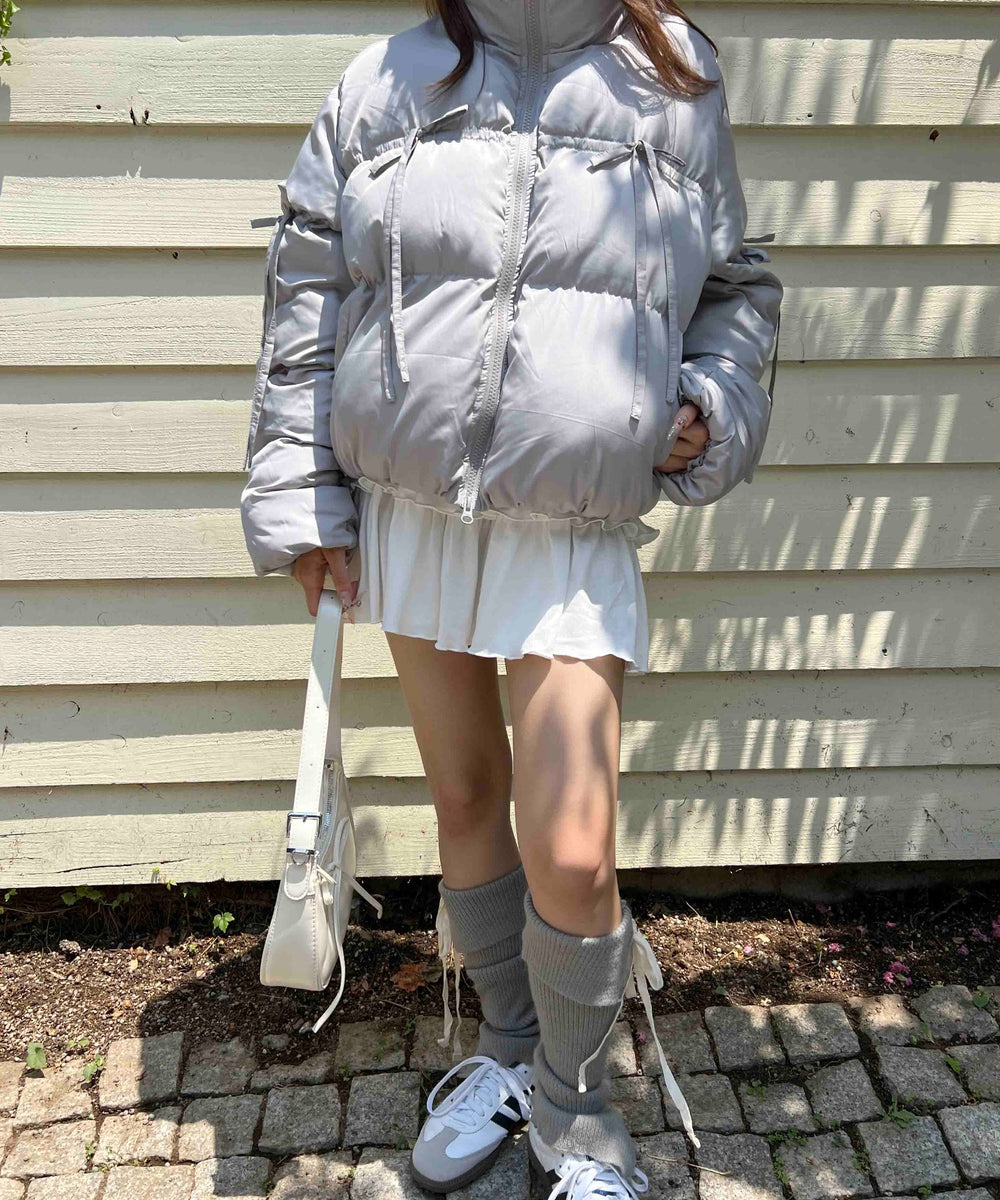 ホワイトアイボリー モデル：160㎝ F着用