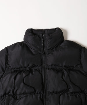 リボンデザインパファーブルゾン