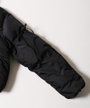 リボンデザインパファーブルゾン