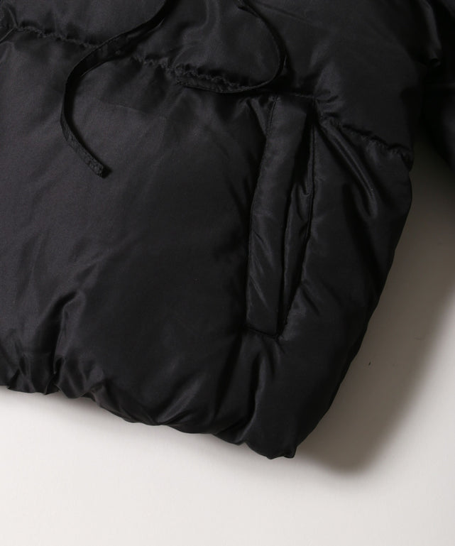 リボンデザインパファーブルゾン