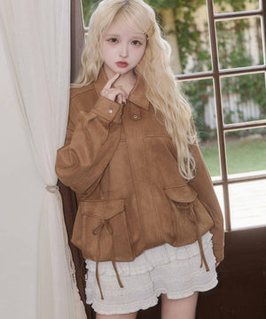 ブラウン モデル：163㎝ F着用