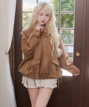 ブラウン モデル：163㎝ F着用