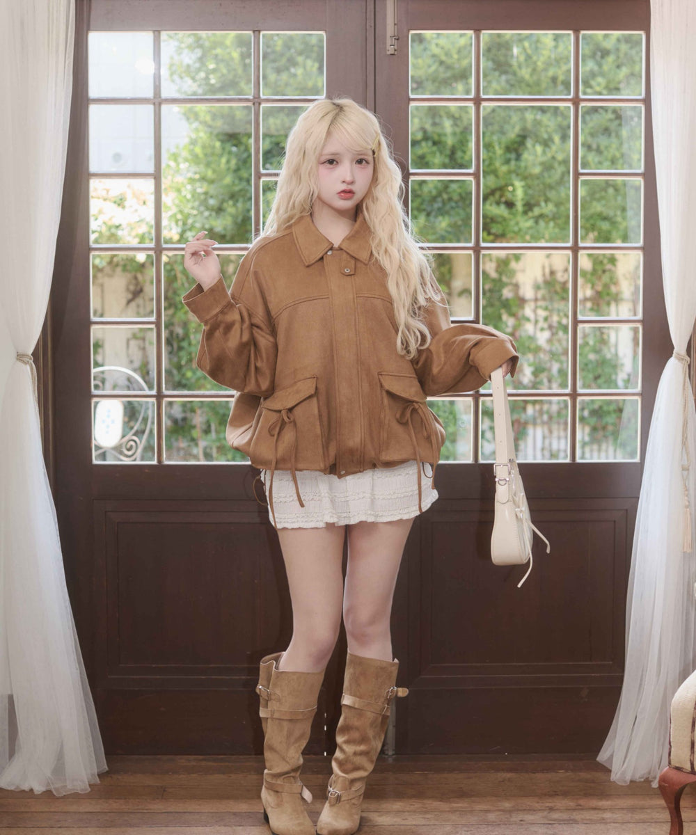 ブラウン モデル：163㎝ F着用