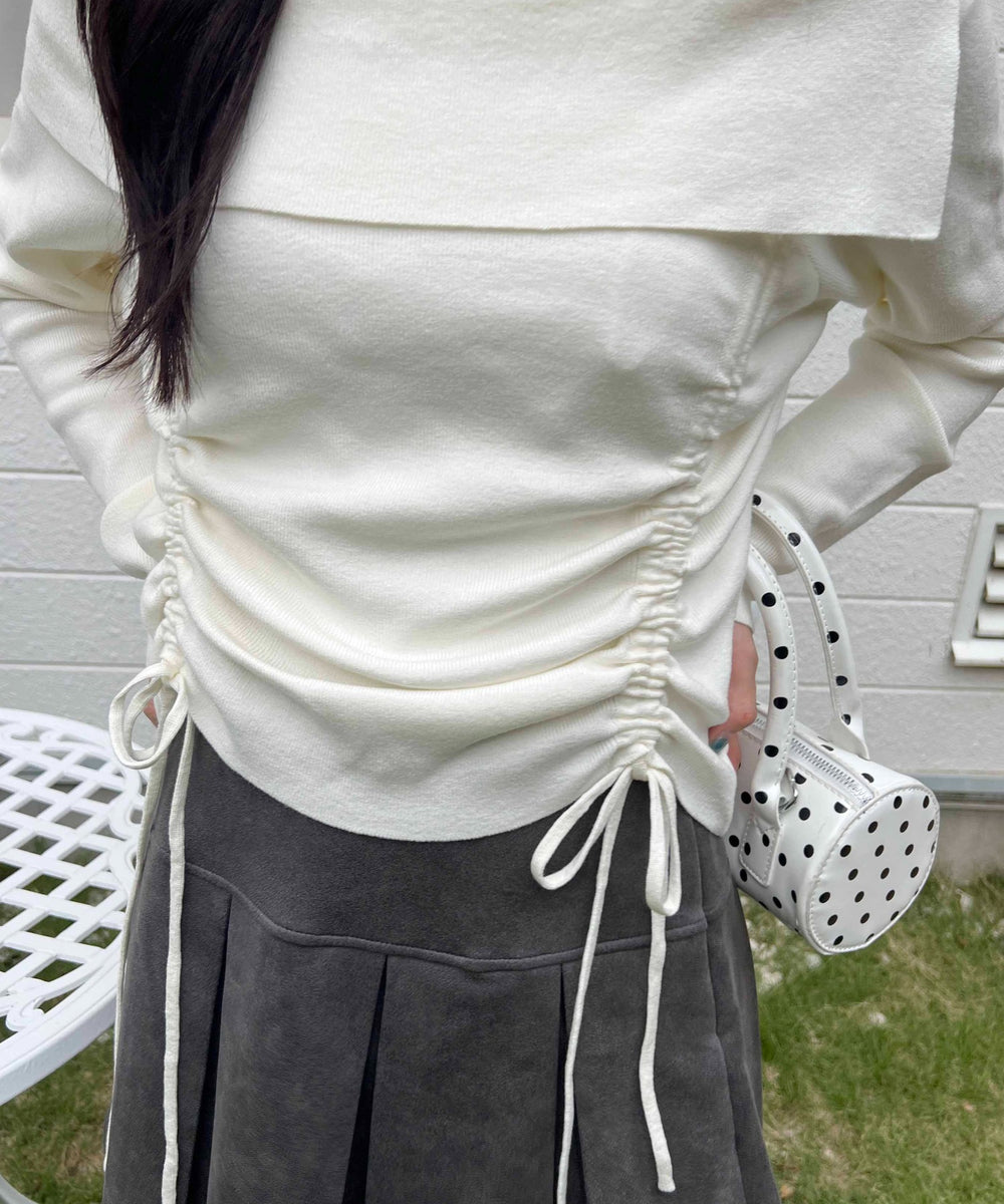 ホワイトアイボリー モデル：157㎝ F着用