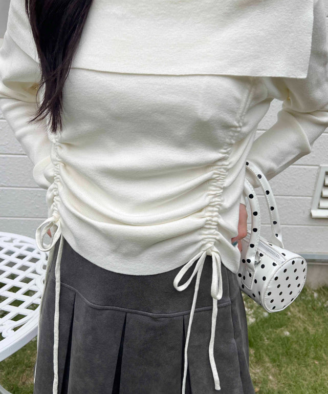 ホワイトアイボリー モデル：157㎝ F着用