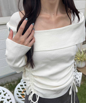 ホワイトアイボリー モデル：157㎝ F着用